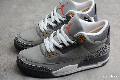 JORDAN AIR “COOL GREY” 3 0722